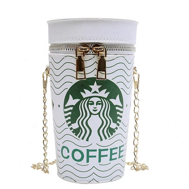 Coffee Cup Crossbody Bag