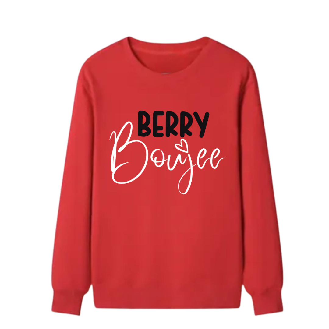 Kids Berry Boujee Sweatshirt