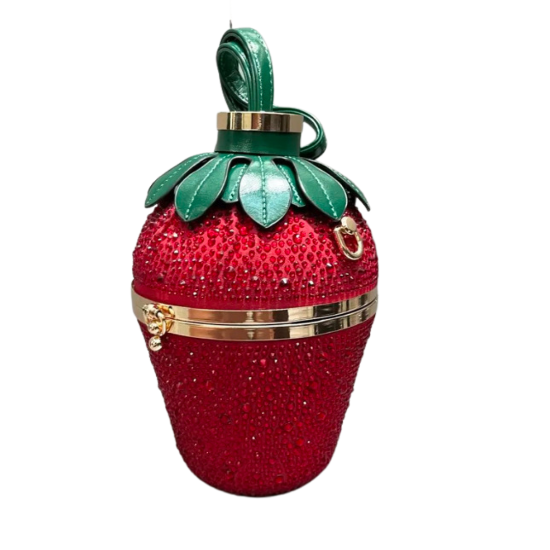 The Berry Boujee Rhinestone Purse